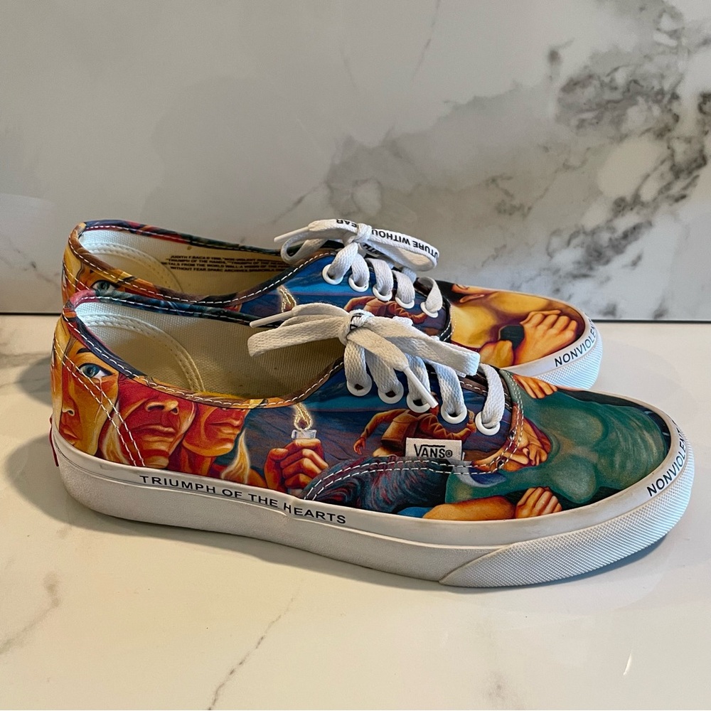 Vans Triumph of the Hearts Artistic Sneakers